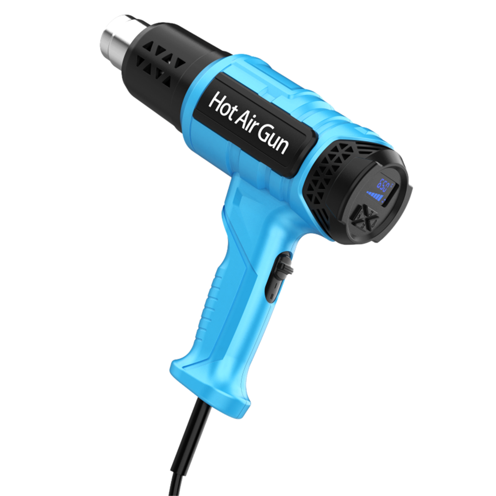 2000W Digital Hot Air Gun for Heat Shrink Packaging and DIY Crafts