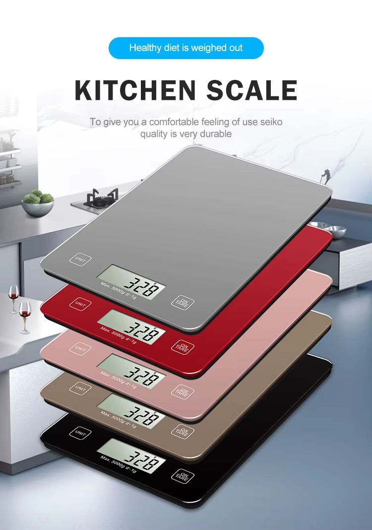 5kg Digital Kitchen Scale for Precise Weighing in Cake Baking