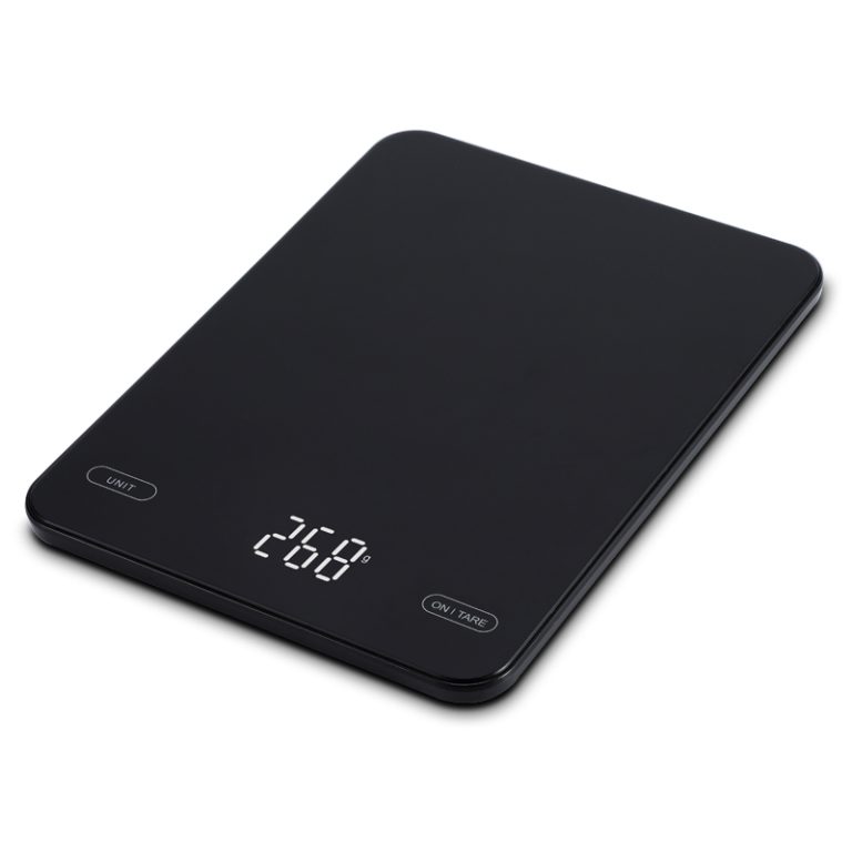 CK2151 USB Charging Kitchen Digital Scale, 10 kg, Tempered Glass, LED Baking Scale