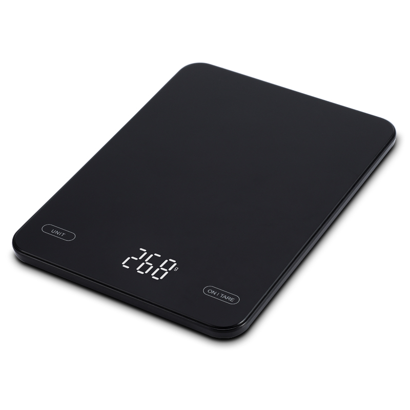 CK2151 USB Charging Kitchen Digital Scale, 10 kg, Tempered Glass, LED Baking Scale