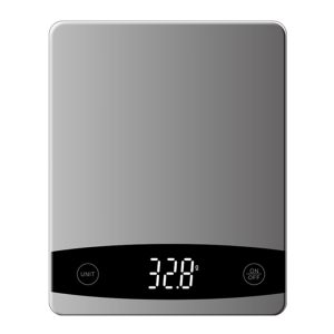 CK650 High Precision LED Kitchen Scale, 10 kg, Tempered Glass Baking Scale