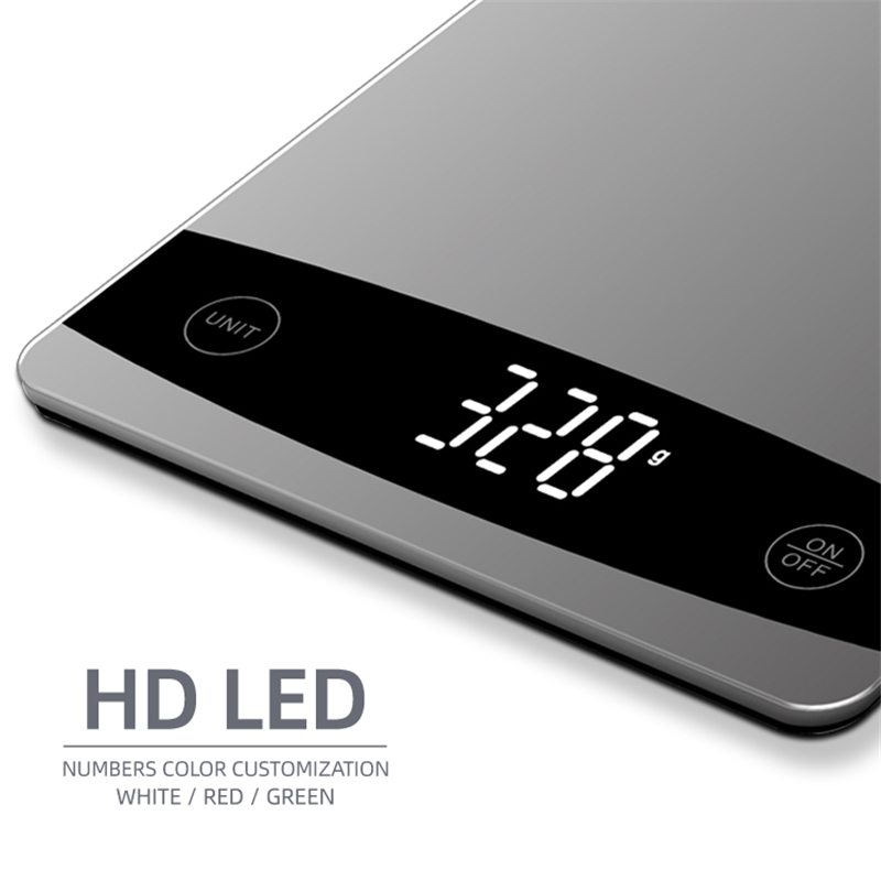 CK650 烘焙专用电子秤 LED 高清数显钢化玻璃厨房秤