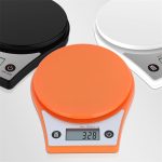 CK651 Black Bowl Style Kitchen Scale, 5 kg, High Precision