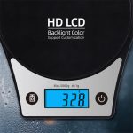 High Precision CK651 Food Scale, 5 kg, Black