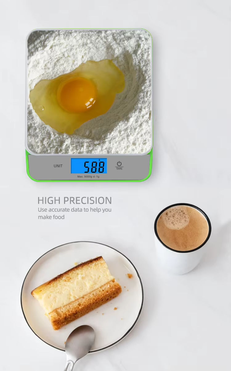 Kitchen Scale with Bowl for Weighing Liquids Electronic Scale for Home Baking