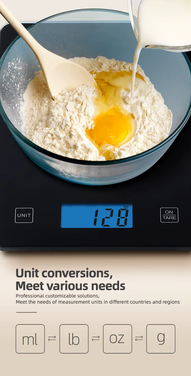 Kitchen Scale with Calorie Calculation Assistance