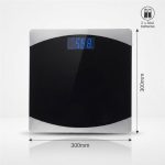 CB802 Black Tempered Glass Body Scale